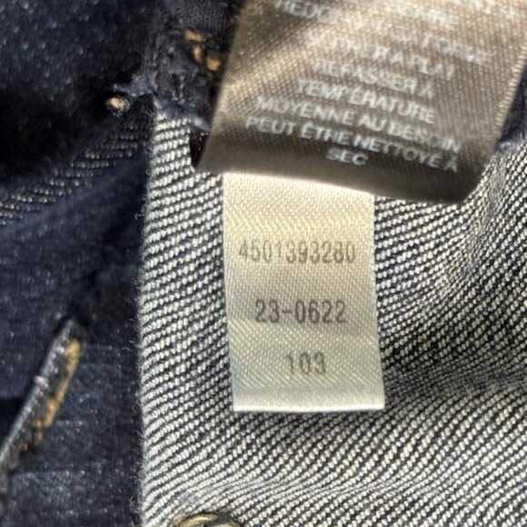 White House Black Market Slim Ankle Jeans Size 2R Blue Denim Feel Beautiful Dark - Picture 16 of 16
